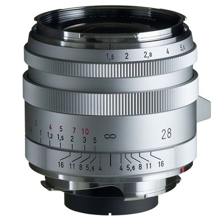 Voigtländer Nokton 28mm F/1.5 Type I ASPH - Leica M Mount - Silver