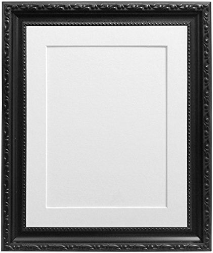 FRAMES BY POST Fotolijst in shabby-chic-look, plastic, zwart, A4