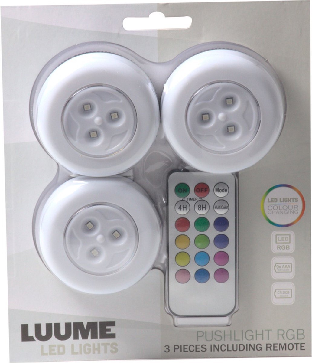 Luume - LED lights - 3pcs