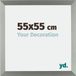 yd. Cadre photo 55x55 cm MDF Champagne Mura