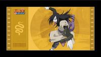 Cartoon Kingdom CK-N508, Golden Ticket Orochimaru 10 Sobres Naruto Shippuden #8 Collection 1