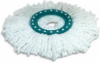 Leifheit 6x Vervangkop Clean Twist Mop Microvezel Wit