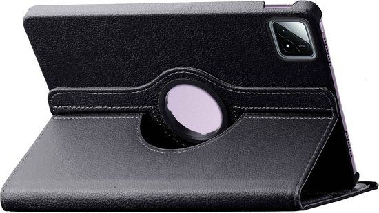 iMoshion 360° Draaibare Bookcase Xiaomi Pad 6S Pro 12.4 - Zwart