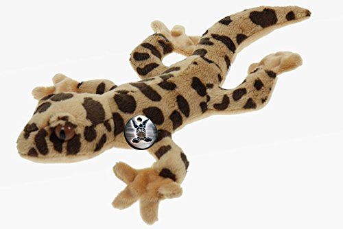 Kuscheltiere.biz Leopardgecko knuffeldier Gecko Echse 27 cm pluche dier Yuma - knuffeldieren *biz