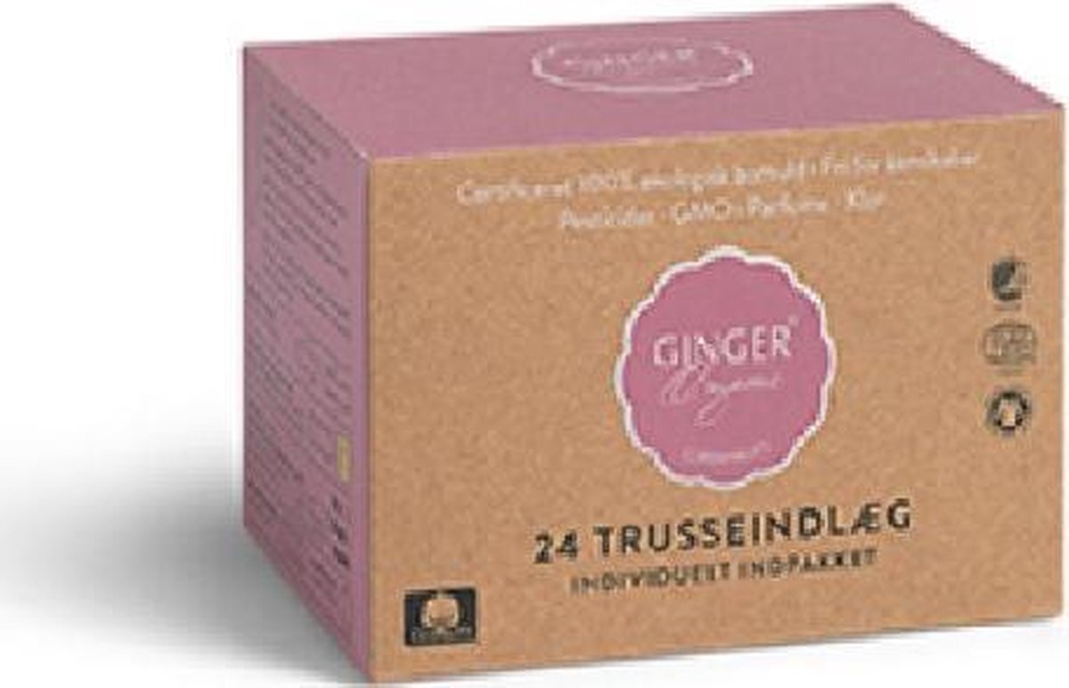 Ginger Organic Inlegkruisjes 24ST