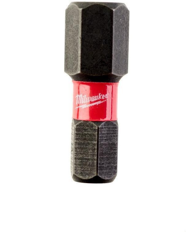 Milwaukee Shockwave Impact Duty™ schroefbits Shockwave Hex 8 mm x 25 mm - 2 stuks - 4932430898