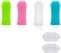 Famanu – Set de 4 brosses à dents pour chiens et chats – Nettoyage à 360 degrés pour les soins dentaires quotidiens