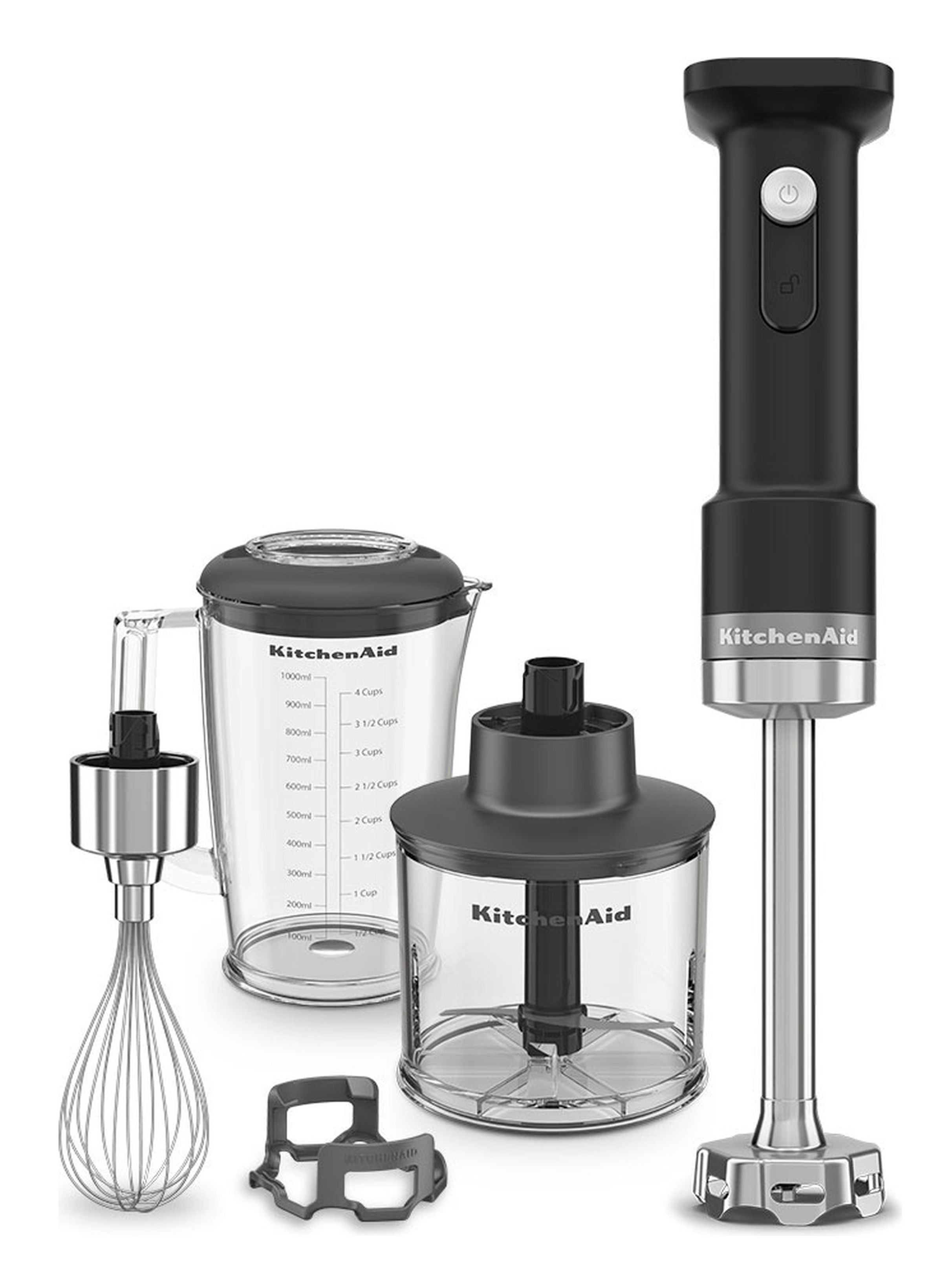 KitchenAid 5KHBRV05BM Go Immersion Blender - Black