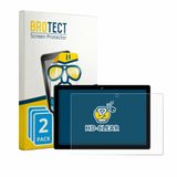 BROTECT - Screenprotector voor Crelander T40 10.1" - Folie Beschermfolie transparant 2 Stuks