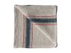 Serviette en lin Astrid 50x50 cm Bleu marine