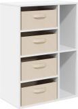 vidaXL Dressoir Wit