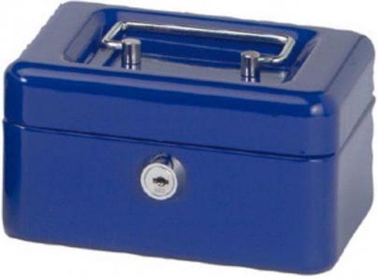 MAUL Geldkist GK 2 - 152 x 125 x 81 mm - Blauw