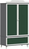 vidaXL ROROS Grey and White Engineered Wood Kids Storage