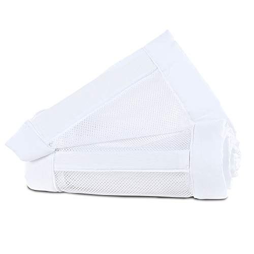 babybay babybay® Nestje Mesh-Piqué Original wit 149x25 cm