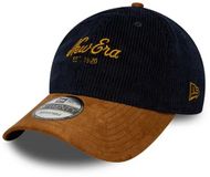 New Era Baseball cap 9Twenty Cord Mix marine/bruin One size Unisex Volwassenen
