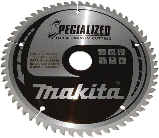 Makita Accessoires Makita B-33548 Cirkelzaagblad 210 mm