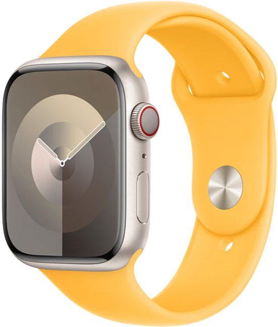 Apple Sport Band voor de Apple Watch | 44/45/46/49 mm - Maat M/L - Sunshine