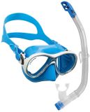 Cressi Marea VIP junior snorkelset Blauw - Blauw