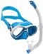 Cressi Marea VIP junior snorkelset Blauw - Blauw