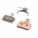 Burly TRIBE SPORT GROUP SAS Burly Remblokken Shimano BR-M9100 XTR 2 zuigers Gouden Mountainbike
