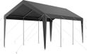 Carport, tente de voiture, 10 x 20 pieds, robuste, portable, protection de voiture grise