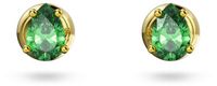 Swarovski Stilla Oorbellen Goudkleur Metaal Groen Kristal