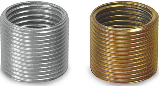 Cyclus Set Pedaalbusjes 9/16 Inch - Zilver/Koper