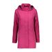 CMP Dames waterdichte h hoodie met drukknoopjes