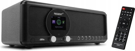 Ferguson i351s+ Internet Radio - Black - Bluetooth - DAB+ - Spotify Connect - USB