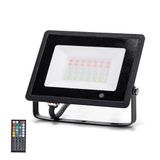 VoltShine LED-spot RGB Die-Cast zwart 30W