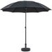 Siena Garden Paolo Schirm Ø2,7 anthr. V49115 Zweefparasol