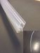 Sub Wiesbaden Rubber strip - Tbv Onderzijde - 1/4 Rond - Enkele Deur