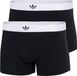 adidas Originals 2PK Trunk - Comfort Flex Cotton Body Lines - Noir - Hommes - XXL