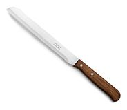 Arcos Serie Latina - broodmes - lemmet nitrum roestvrij staal 170 mm - handvat pakhout kleur bruin