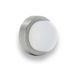 EVI Herrajes I-205 Wanddeurstopper Wit Siliconenrubber