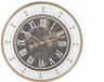 Home ESPRIT Wandklok, bruin, goud, glas, ijzer, 59 x 8,5 x 59 cm