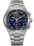 Citizen CA7090-87L Horloge - Titanium - Zilverkleurig - Blauwe Wijzerplaat - Ø 43 mm