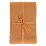 Nappe, coton bio GOTS, brun amande, 145 x 250 cm