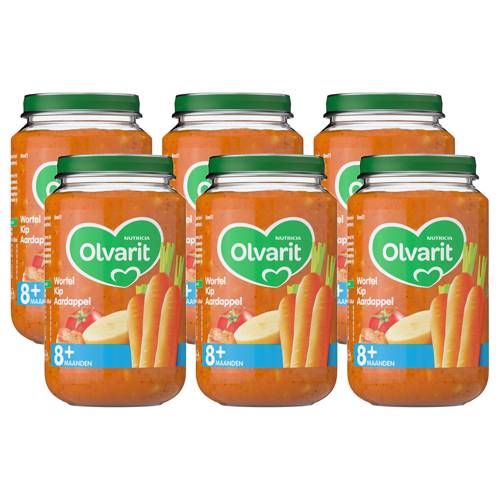 Olvarit 8 m 01 Wortel Kip Aardappel Voordeelverpakking
