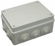 Pawbol S-Box Serie - Opbouwdoos - 190x140x70mm - 10 Kabeldoorvoeren - IP65