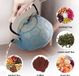 OEM Bol Gietijzeren theepot met ei voor los blad, grote capaciteit 1200 ml Sakura Design Theeketel voor fornuis Top gecoat met geëmailleerd interieur, 44 oz groen