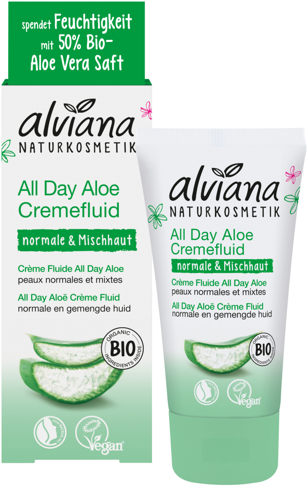 Alviana Alviana All Day Aloe Cream Fluid
