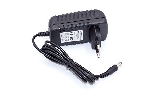 VHBW 220V voeding oplader oplaadkabel 24W (12V/2A) geschikt voor AVM Fritz!Fon MT-D, Fritz!Fon MT-F, AVM Fritz!Box 7360, 7390, 7430, 7490, 7570