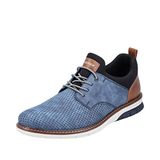 Rieker Heren Instapper Leren Comfort Schoen 14450-14 Blue