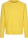 Sweatshirt Unisexe Jaune 100% Coton Biologique Taille XS