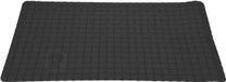 Excellent Houseware Badmat - anti-slip - zwart - 69x39 cm