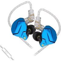 SZSMART Hoofdtelefoon SZSMART kz-zsn PRO X hi-fi met blauwe microfoon (in-ear - gevoeligheid 109db)