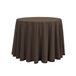 Martina Home Fluwelen ligstoel 120, rond, bruin