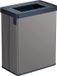 Ibenzoa® Poubelle encastrable avec 2 compartiments – 54 litres, design mince (26,5 x 43,5 x 54,7 cm) pour un tri des déchets efficace