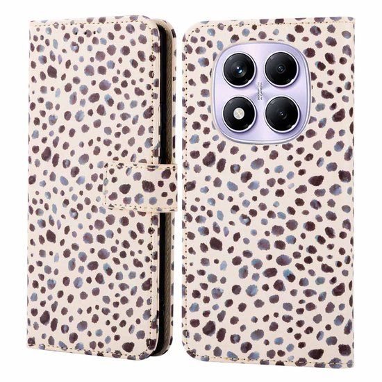 imoshion Design Bookcase voor de Xiaomi Redmi Note 14 Pro (4G) - Black And White Dots